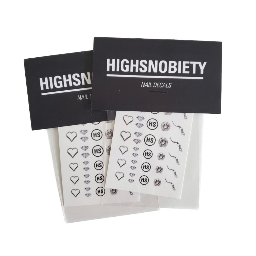 (2 for $40) Highsnobiety nail decals (2)